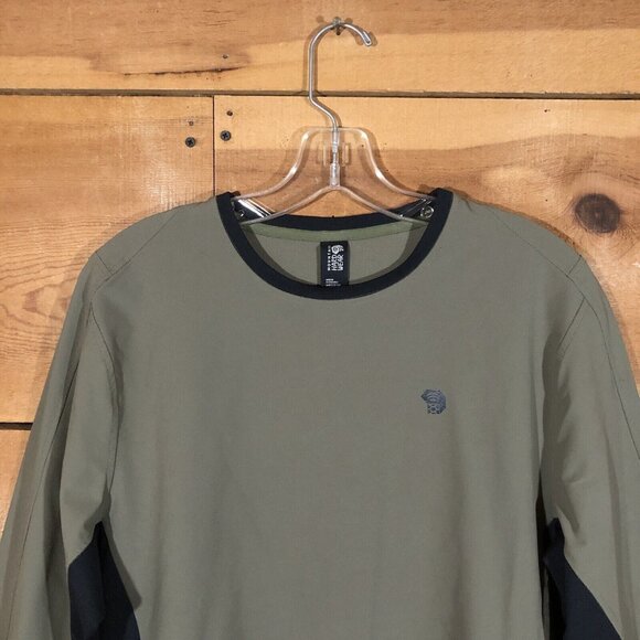 Mountain Hardwear Chockstone Hybrid Crew Long Sleeve Shirt Mens Size Medium - Picture 2 of 11